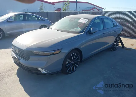 2025 Honda Accord Hybrid Touring из США, поврежденный, VIN 1HGCY2F89SA056998
